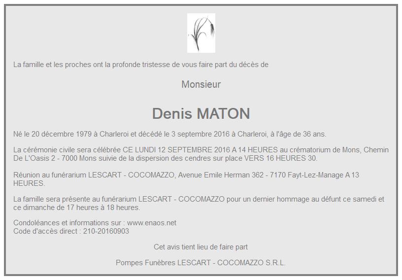 Image Annonce nécrologique