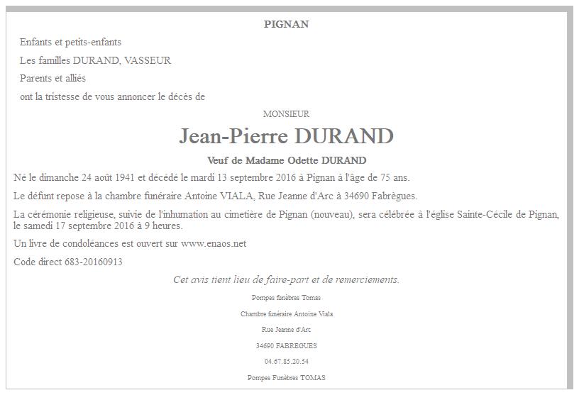 Image Annonce nécrologique