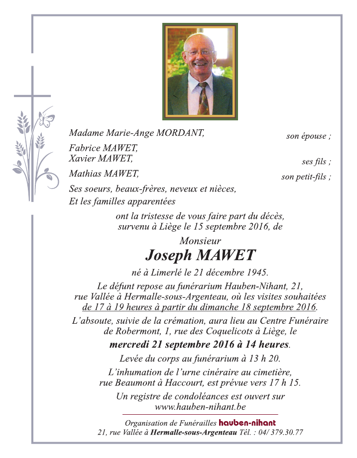 Image Annonce nécrologique