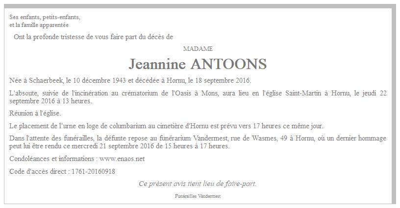 Image Annonce nécrologique