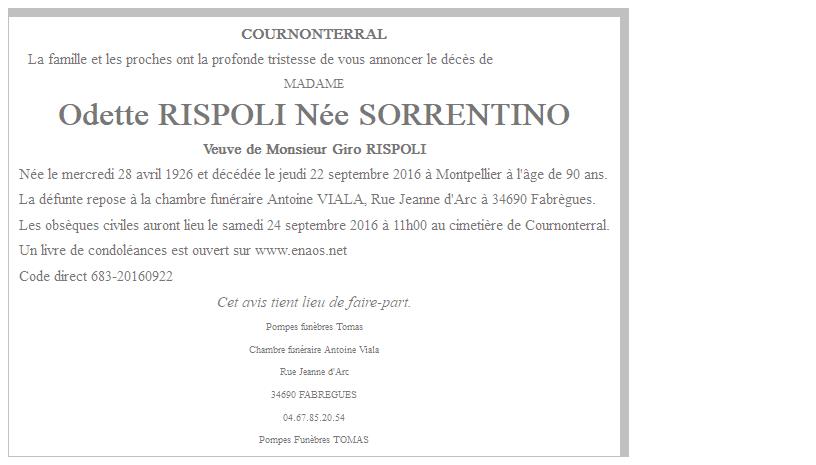 Image Annonce nécrologique