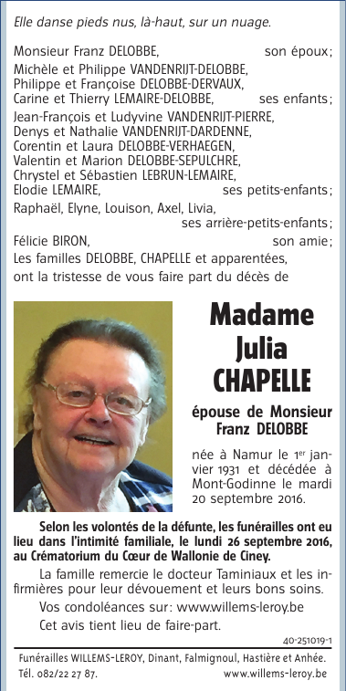Image Annonce nécrologique