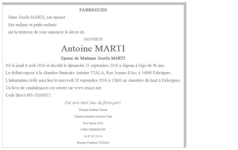 Image Annonce nécrologique