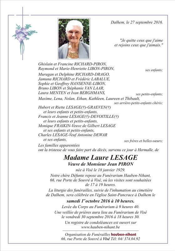 Image Annonce nécrologique