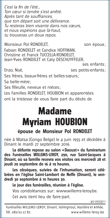 Image Annonce nécrologique