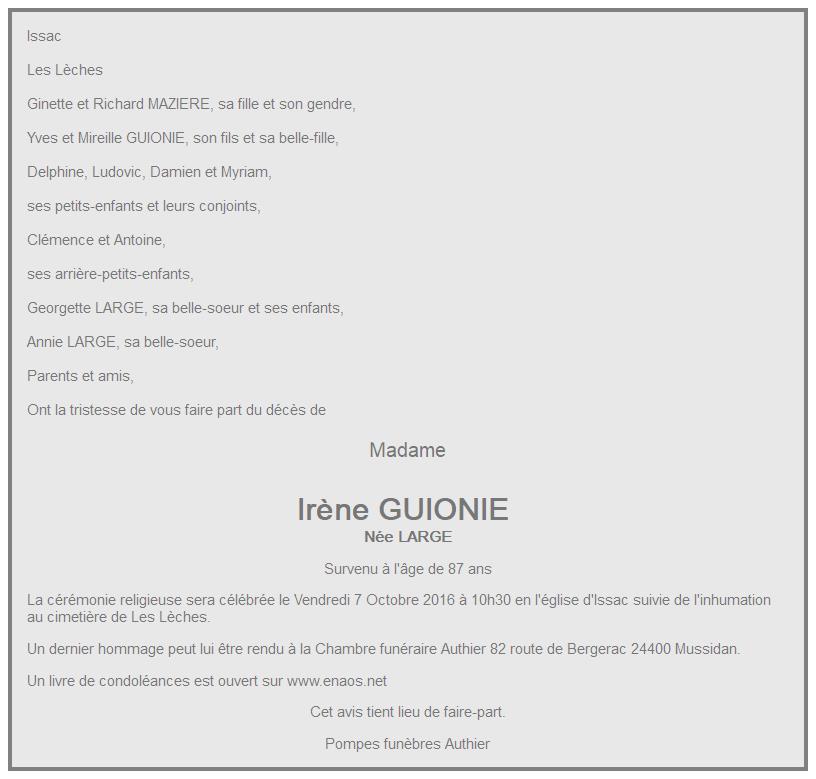 Image Annonce nécrologique