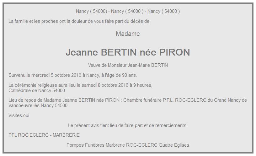 Image Annonce nécrologique