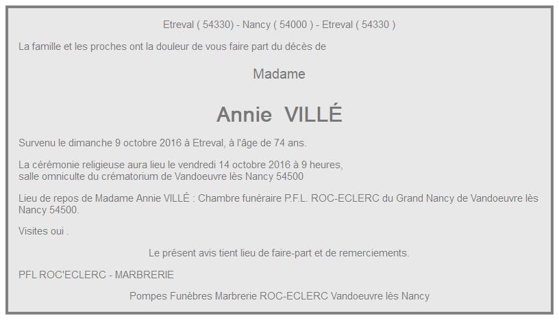 Image Annonce nécrologique