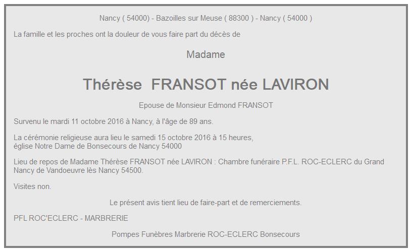 Image Annonce nécrologique