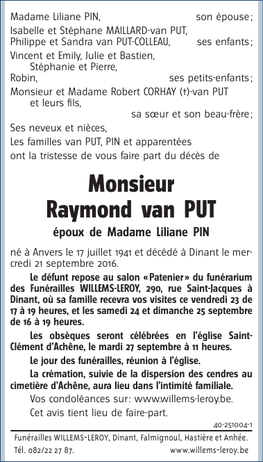 Image Annonce nécrologique