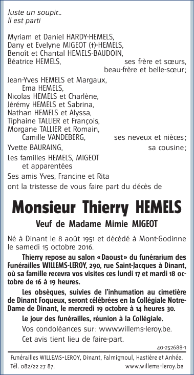 Image Annonce nécrologique
