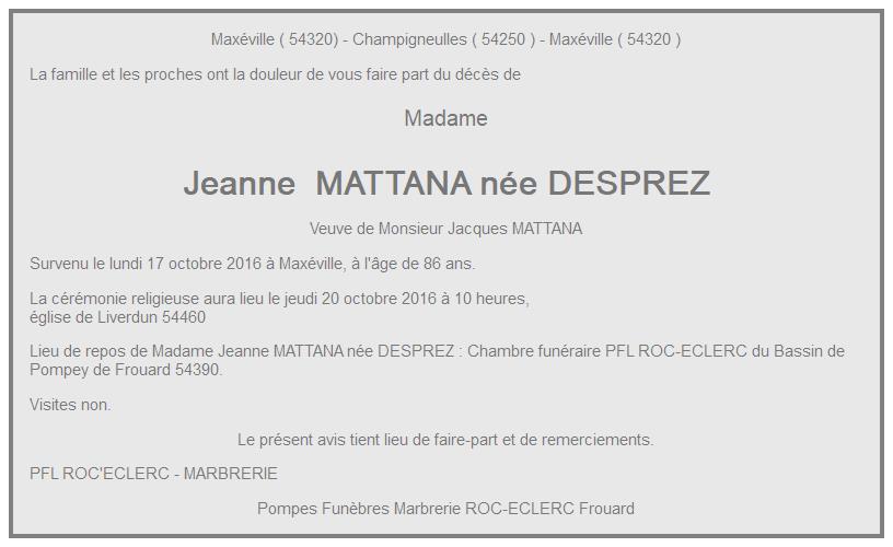 Image Annonce nécrologique