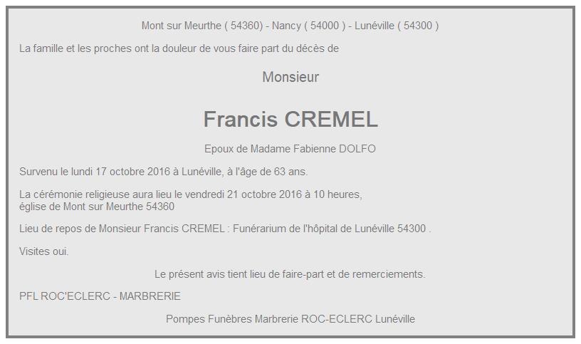 Image Annonce nécrologique