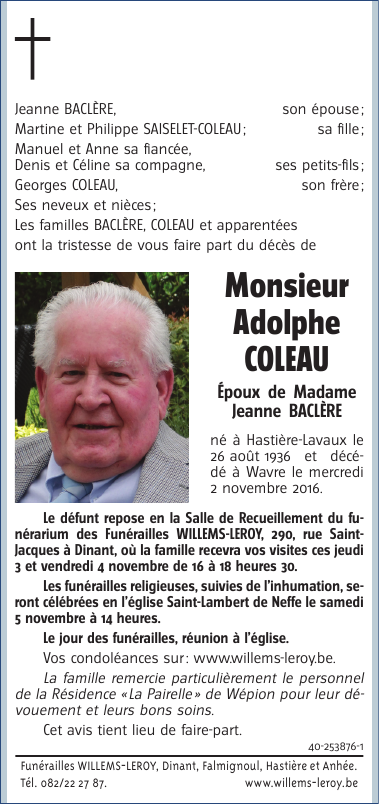 Image Annonce nécrologique