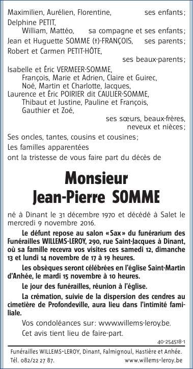 Image Annonce nécrologique