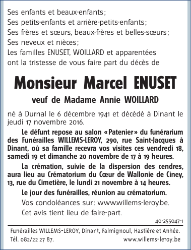 Image Annonce nécrologique
