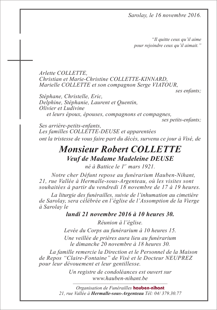 Image Annonce nécrologique