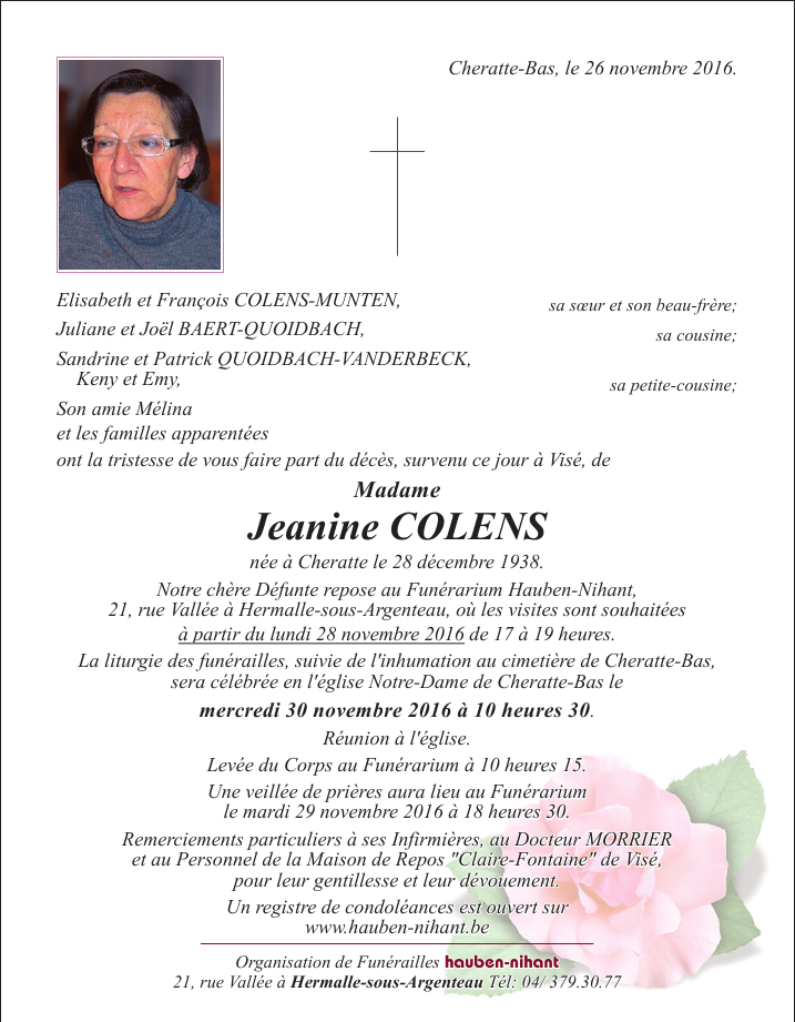 Image Annonce nécrologique