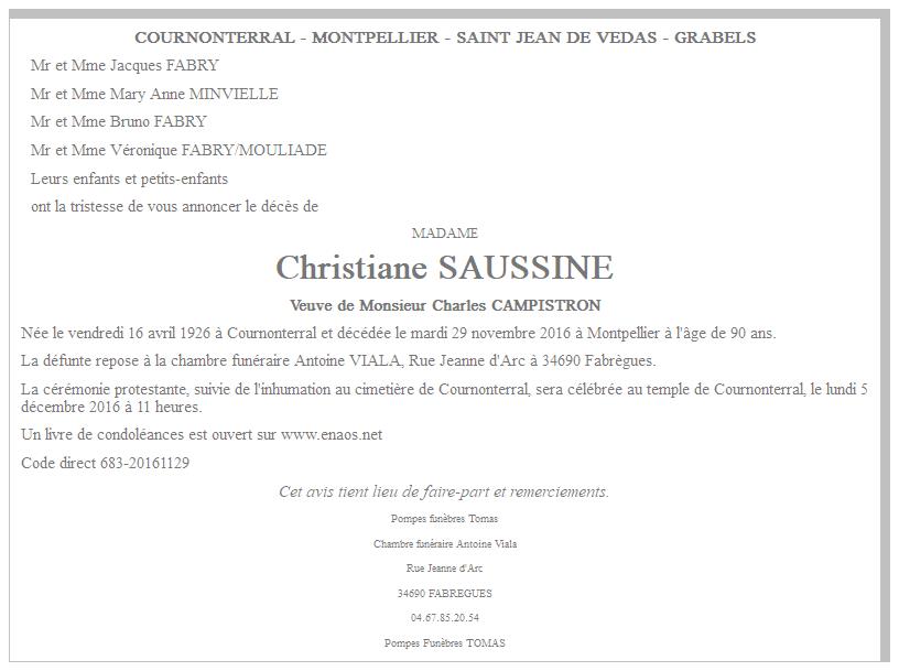Image Annonce nécrologique