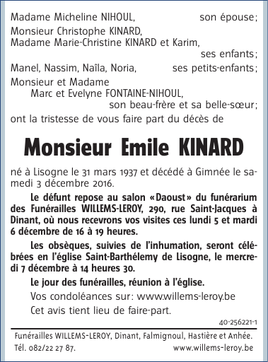 Image Annonce nécrologique