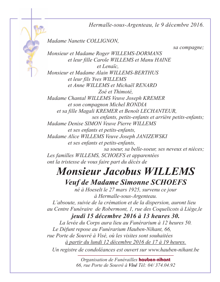 Image Annonce nécrologique