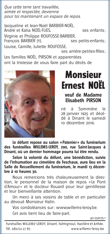 Image Annonce nécrologique