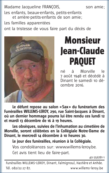Image Annonce nécrologique