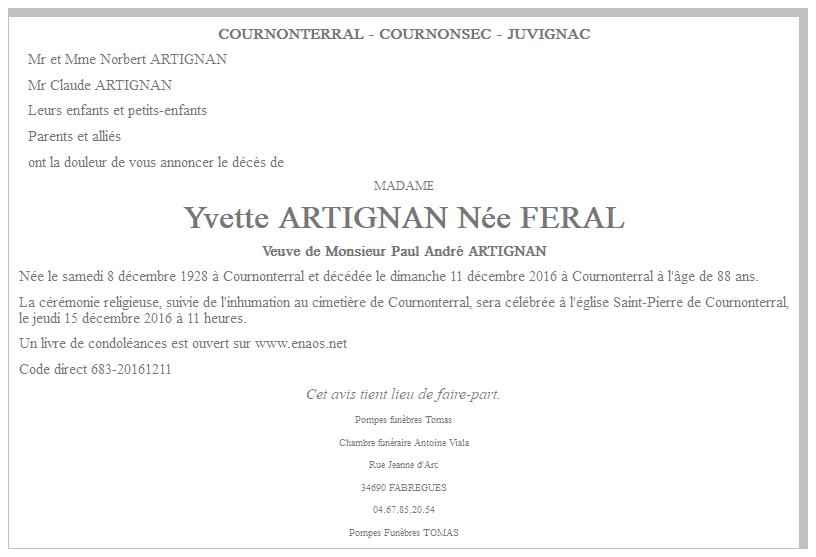 Image Annonce nécrologique
