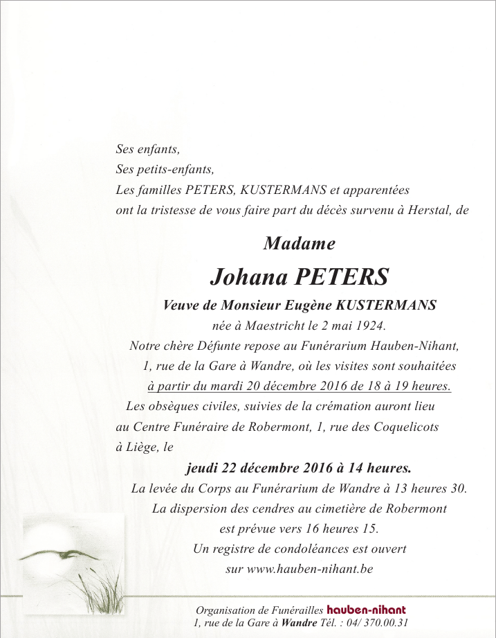 Image Annonce nécrologique
