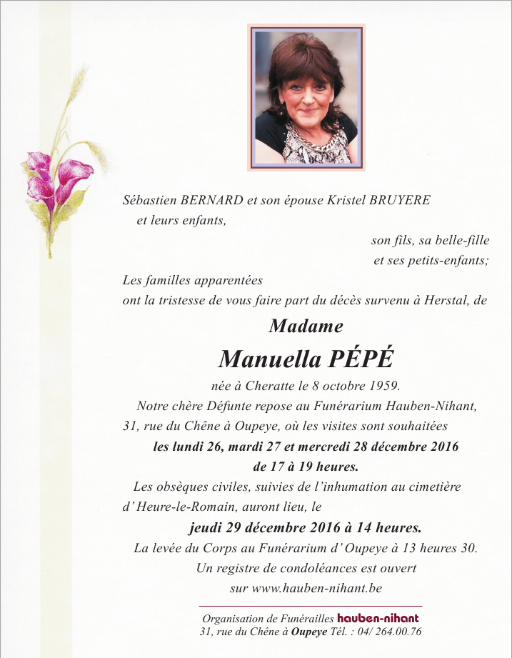 Image Annonce nécrologique