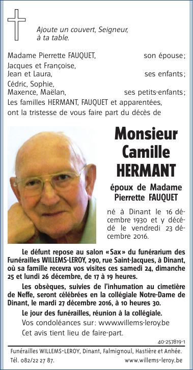 Image Annonce nécrologique