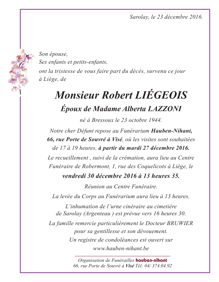 Image Annonce nécrologique