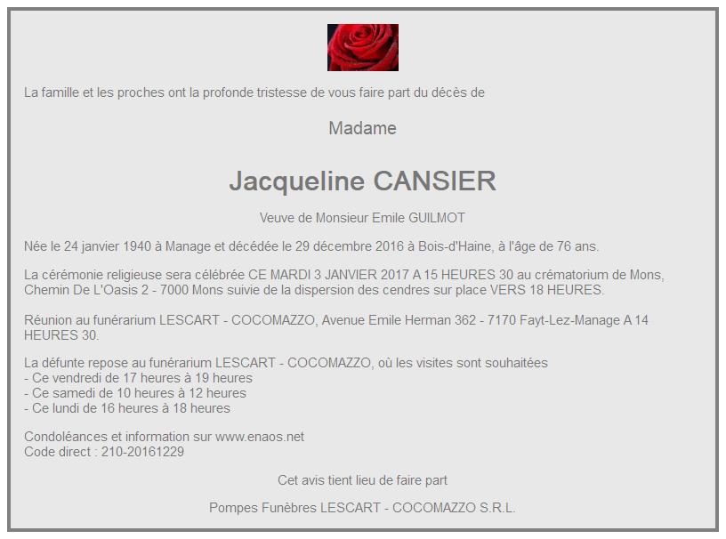 Image Annonce nécrologique