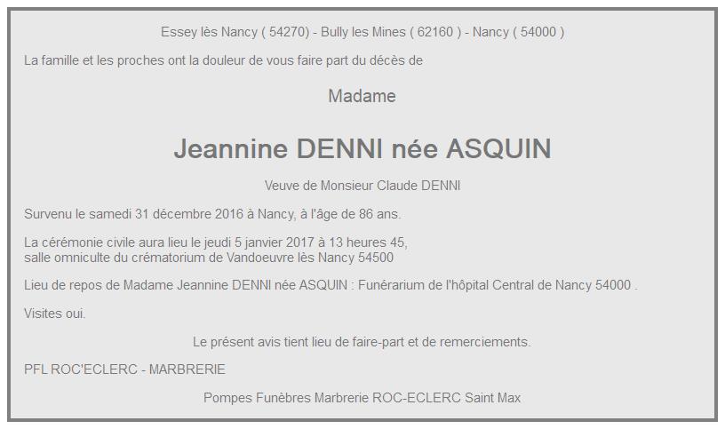 Image Annonce nécrologique