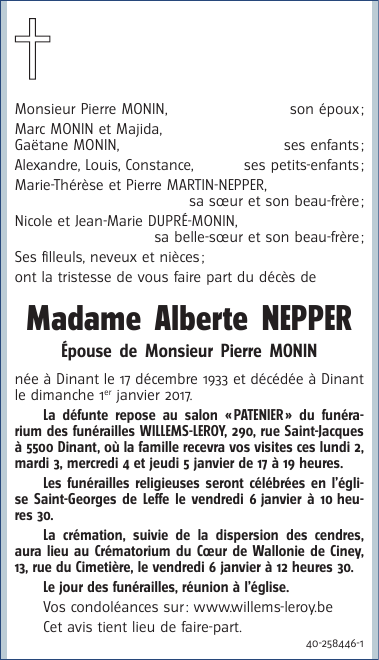 Image Annonce nécrologique