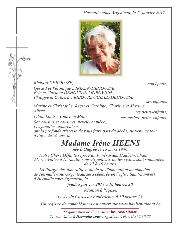 Image Annonce nécrologique