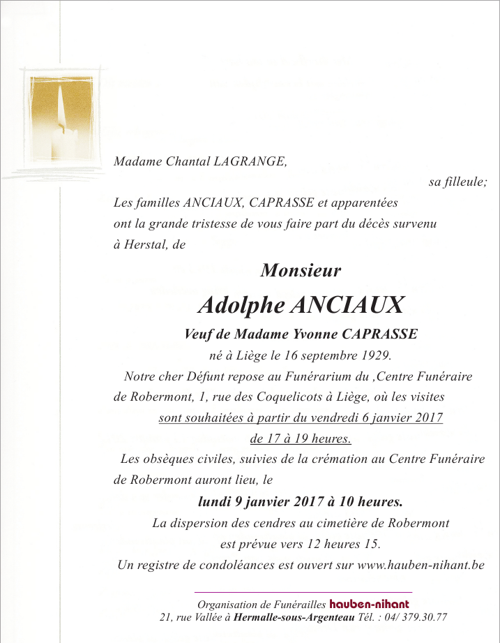 Image Annonce nécrologique