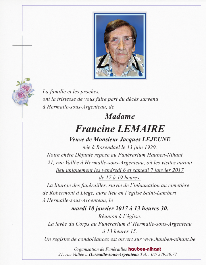 Image Annonce nécrologique
