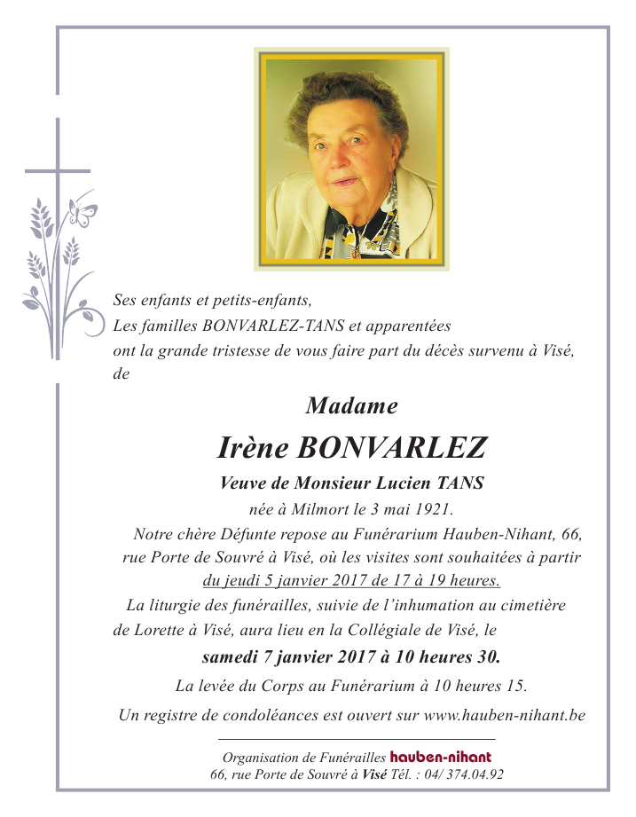 Image Annonce nécrologique