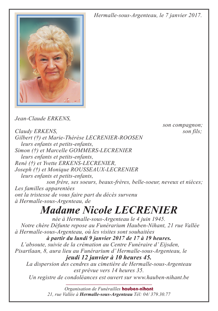 Image Annonce nécrologique