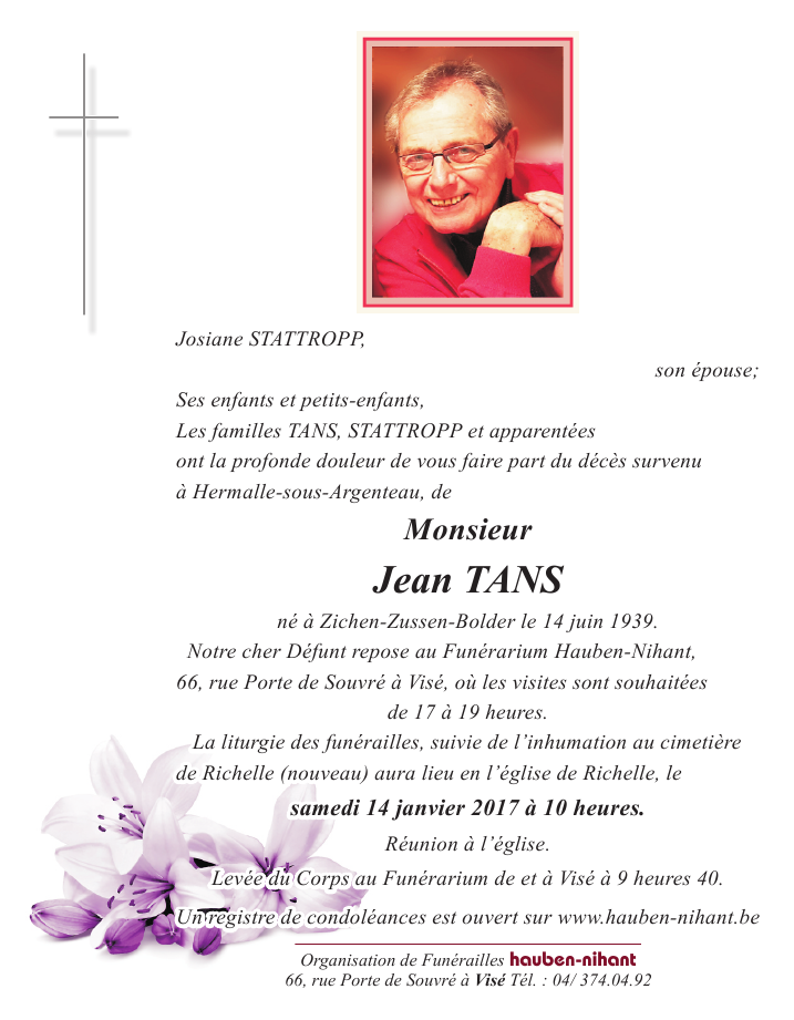 Image Annonce nécrologique