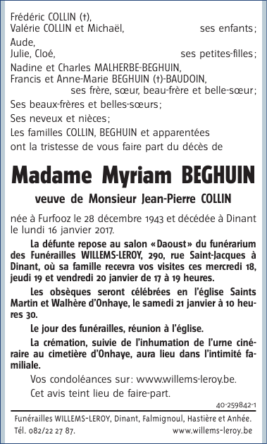 Image Annonce nécrologique