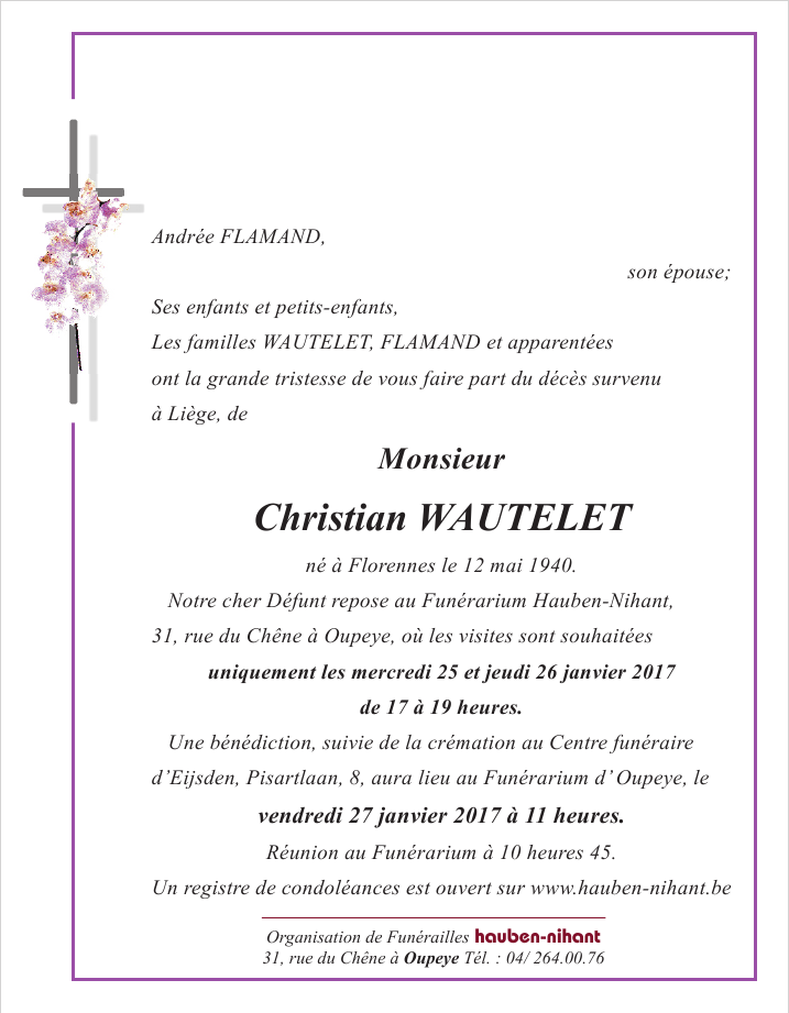 Image Annonce nécrologique