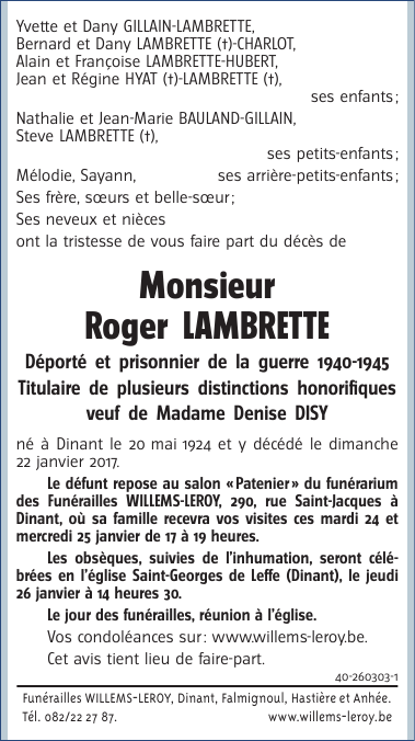Image Annonce nécrologique