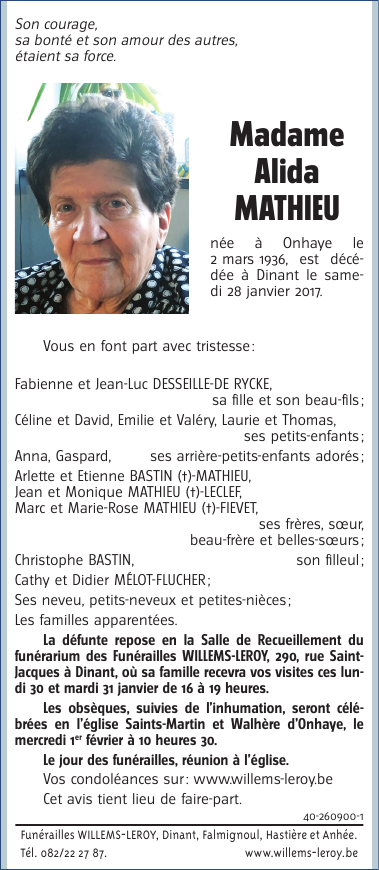 Image Annonce nécrologique