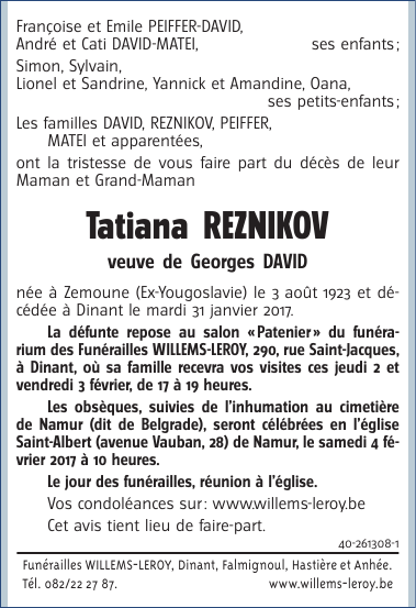 Image Annonce nécrologique