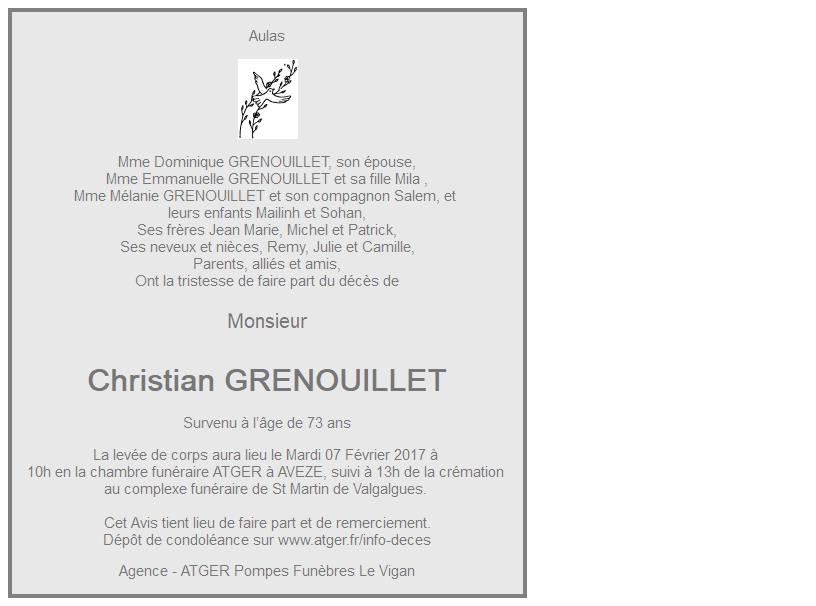 Image Annonce nécrologique
