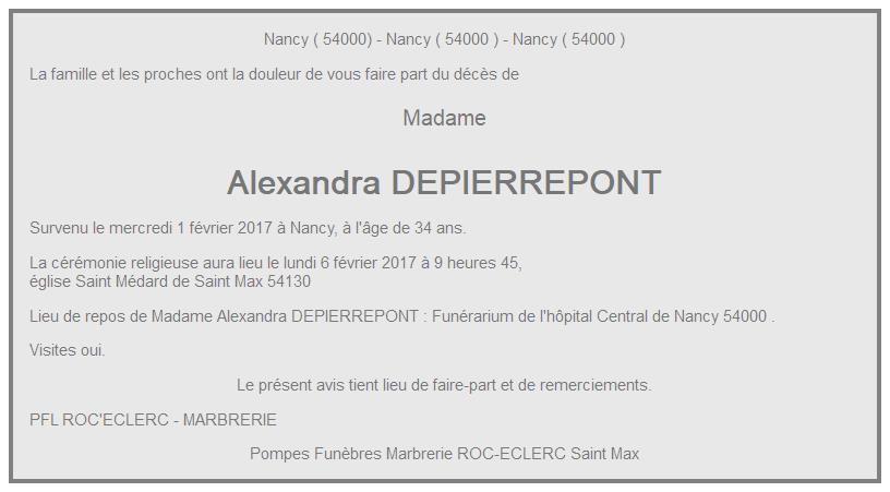 Image Annonce nécrologique