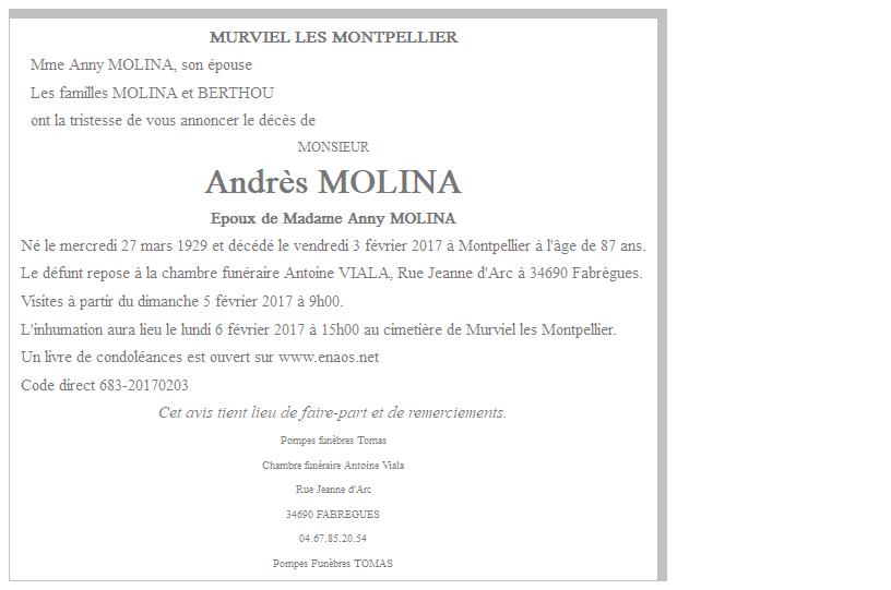 Image Annonce nécrologique