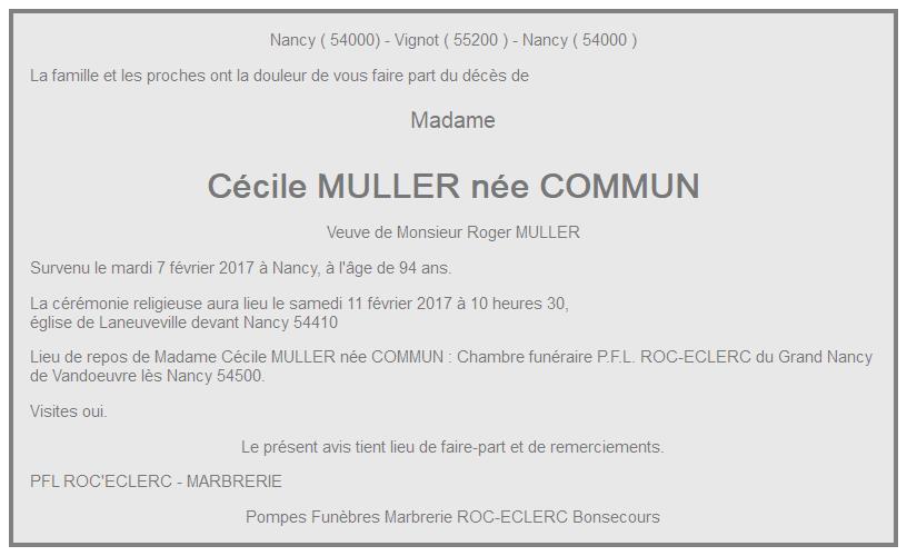 Image Annonce nécrologique